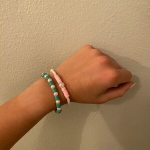 Beaded bracelet stack